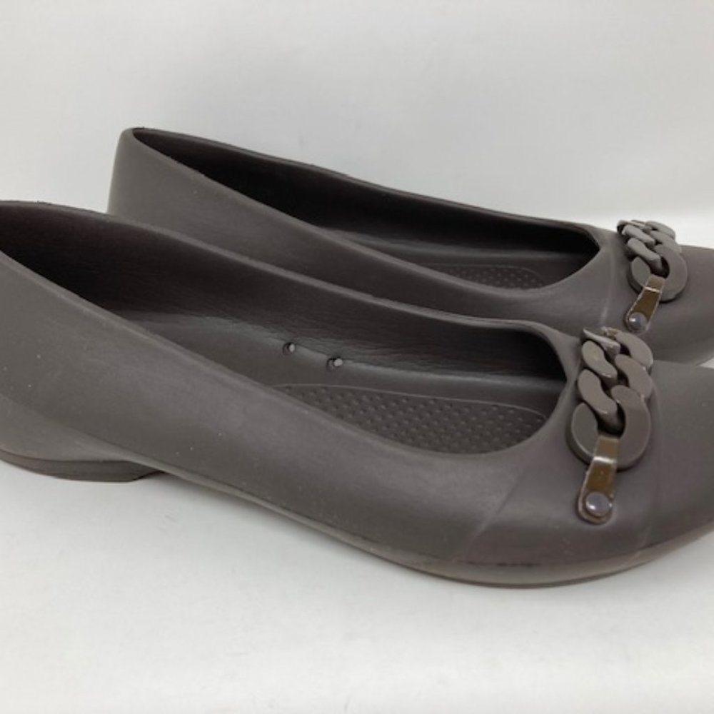 Crocs Women's Gianna Chain Link Sz 8